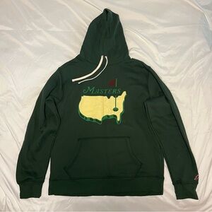 League 91 Masters Golf Augusta Green Hoodie Sweatshirt Rare NWT